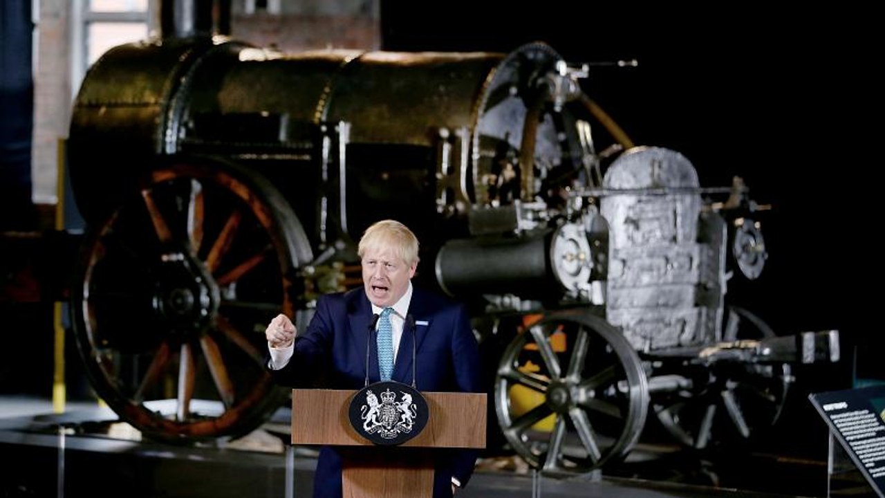 'Große wirtschaftliche Chance': Boris Johnson schwärmt von Brexit