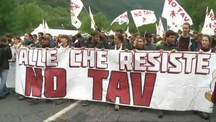 "Нет" магистрали Турин - Лион!