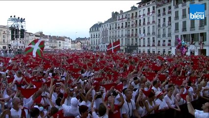 Au balcon des Fêtes de Bayonne avec Xéxili Foix