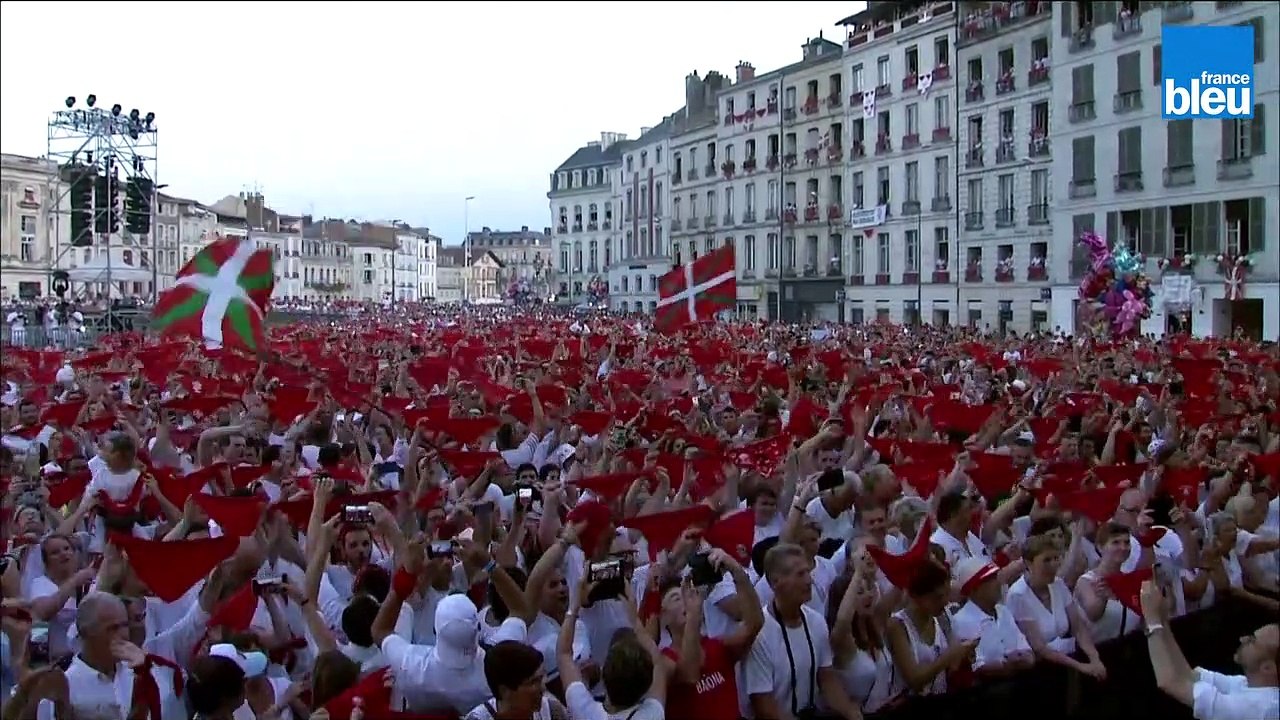 Au balcon des Fêtes de Bayonne avec Xéxili Foix