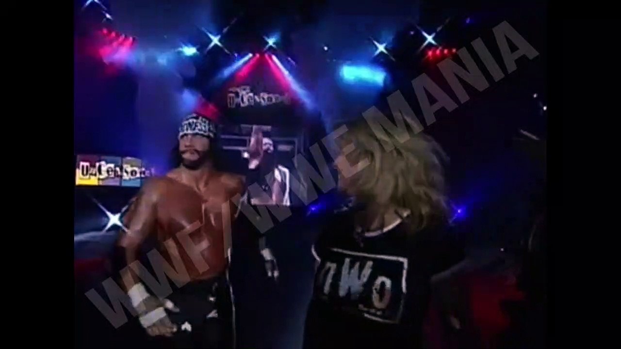 Hollywood Hogan vs Randy Savage Steel Cage match - WCW Uncensored 1998