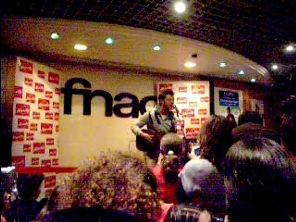 show-case Angers Christophe maé le 18/01/08