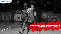 Marcus/Kevin Kembali Bertemu Ahsan/Hendra di Final