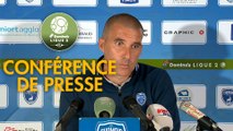 Conférence de presse Chamois Niortais - ESTAC Troyes (0-2) : Pascal PLANCQUE (CNFC) - Laurent BATLLES (ESTAC) - 2019/2020