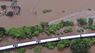 DAILY HOT NEWS -  India Deploys Military to Rescue 700 From Flood Hit Train