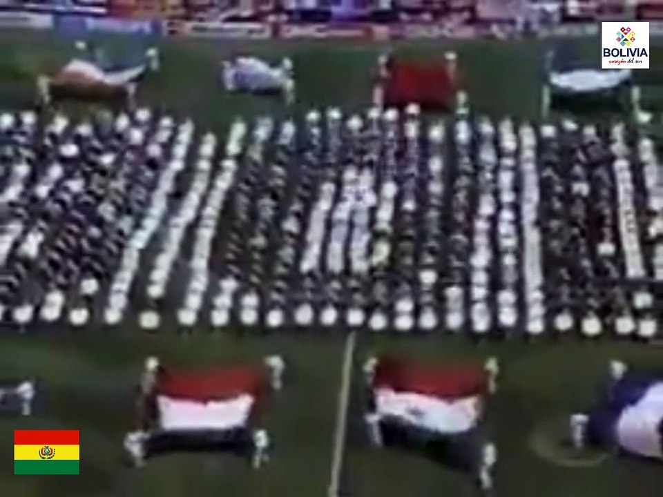 BOLIVIA y su BAILE CAPORAL presente en el MUNDIAL USA 94