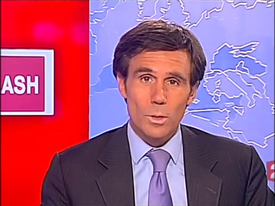 France 2 - 2 Juillet 2008 - Teaser, début "Flash" (David Pujadas annonce la libération d'Ingrid Bétancourt)