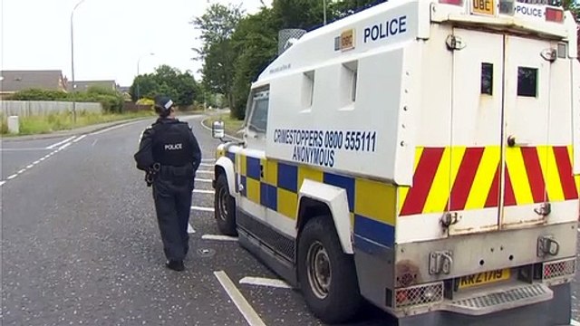 Покушение на полицейских в Северной Ирландии