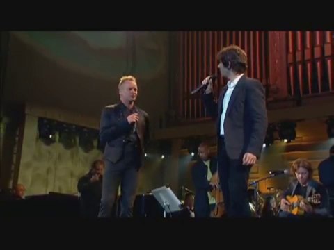 CHRIS BOTTI with STING & JOSH GROBAN – Shape Of My Heart (2009, HD)