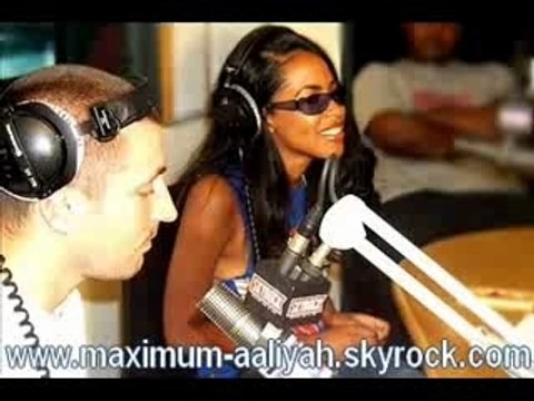 Aaliyah at Planète Rap on Skyrock Radio part 2