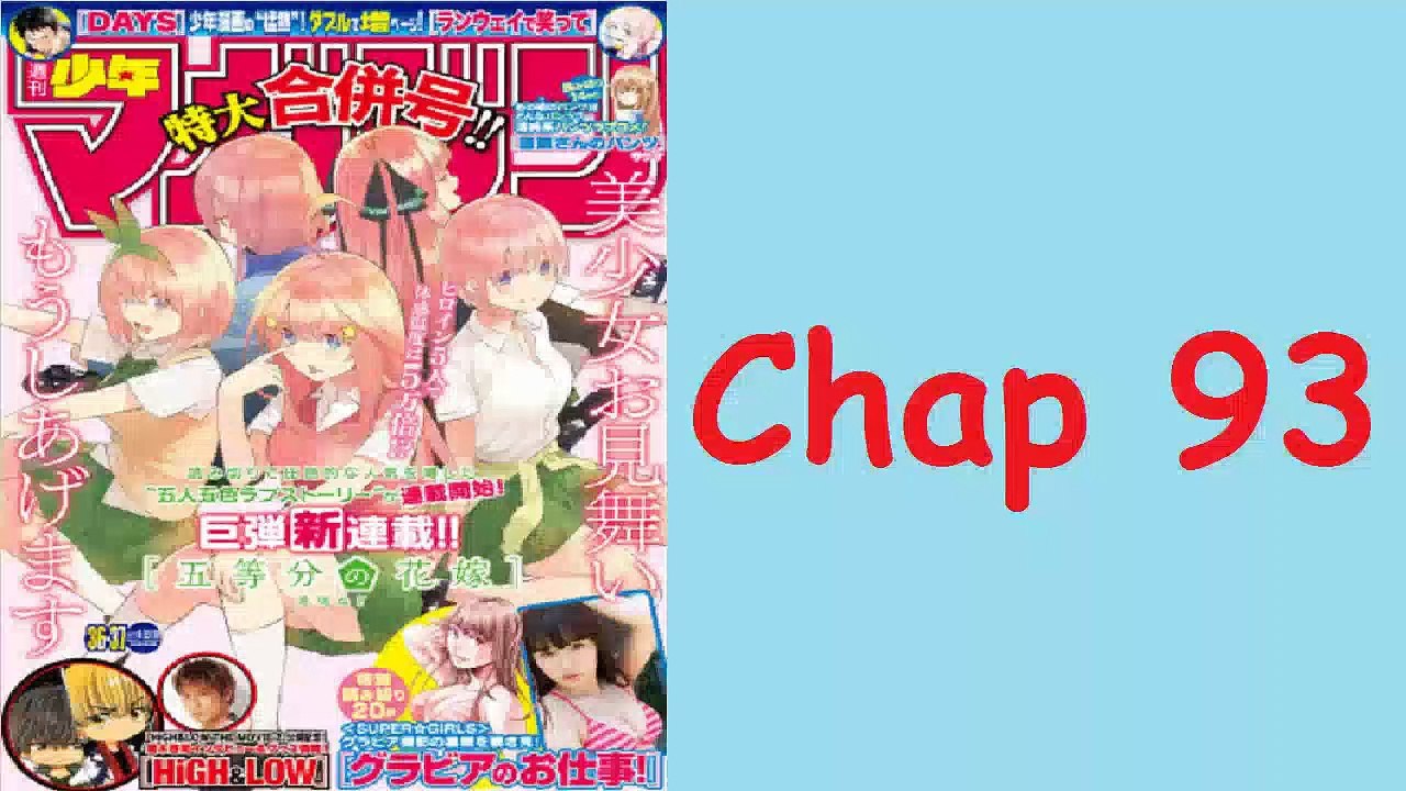 五等分の花嫁 93 | GO-TOUBUN NO HANAYOME - RAW Chap 93