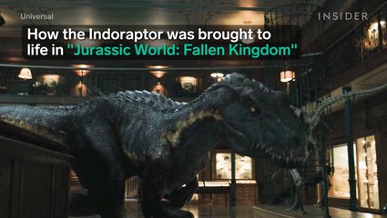 How the Indoraptor was brought to life in 'Jurassic World: Fallen Kingdom'