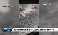 Tegang! Bus Persija Dilempari Batu di Stadion Andi Mattalatta Makassar