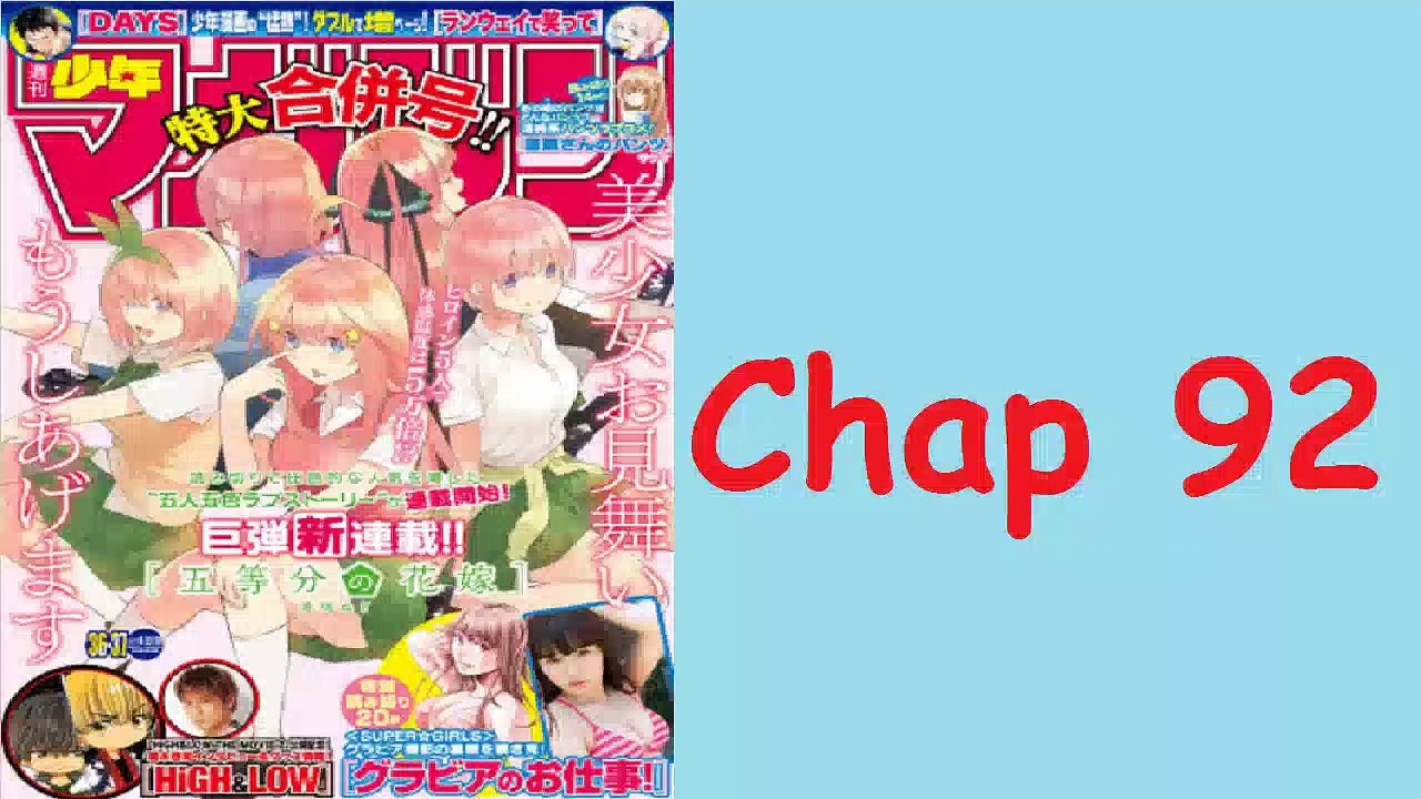 五等分の花嫁 92 | GO-TOUBUN NO HANAYOME - RAW Chap 92