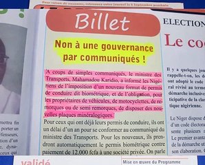 Revue Presse Labari Hausa 26 Juillet