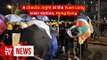 Hong Kong's Yuen Long station cleans up after night of protest