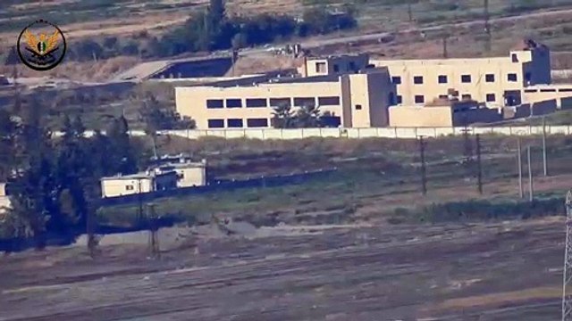 بصاروخ مضاد للدروع تدمير مدفع عيار 57 مم لميليشيا أسد في الشريعة بسهل الغاب