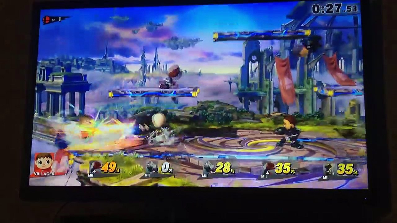 7 Enemies Defeated in Cruel Smash: Villager