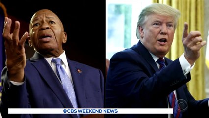 Trump under fire after lashing out at Elijah Cummings