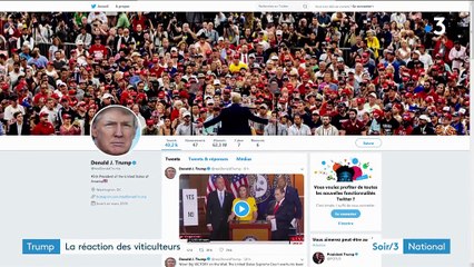 Après les menaces de Trump, les viticulteurs français inquiets