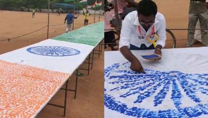 உடுமலையில் உலக சாதனை... ஒரு விரல் செய்ததை பாருங்கள்