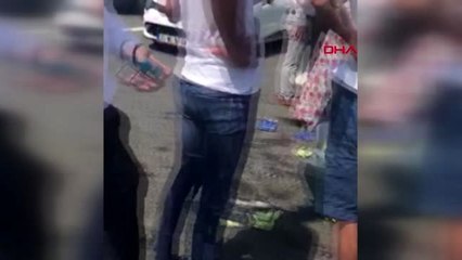 DÜZCE OTOMOBİL TIR'A ARKADAN ÇARPTI 3 YARALI