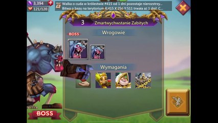 Lords Mobile Limited Challenge Rising dead(Low Castle)