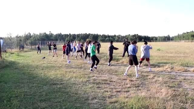 Genç Kız Boks Milli Takımı kampa girdi