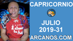 HOROSCOPO CAPRICORNIO - Semana 2019-31 Del 28 de julio al 3 de agosto de 2019 - ARCANOS.COM