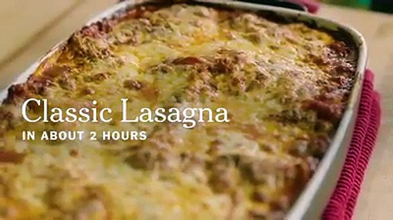 lasagna assembly recipe