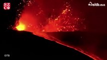 Etna Yanardağı tekrar harekete geçti