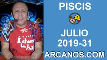 HOROSCOPO PISCIS - Semana 2019-31 Del 28 de julio al 3 de agosto de 2019 - ARCANOS.COM