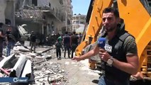 مقتل 5 مدنيين في غارات لطائرات ميليشيا أسد على مدينة أريحا غرب إدلب