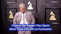 Chance The Rapper Spends Thousands On Postmates