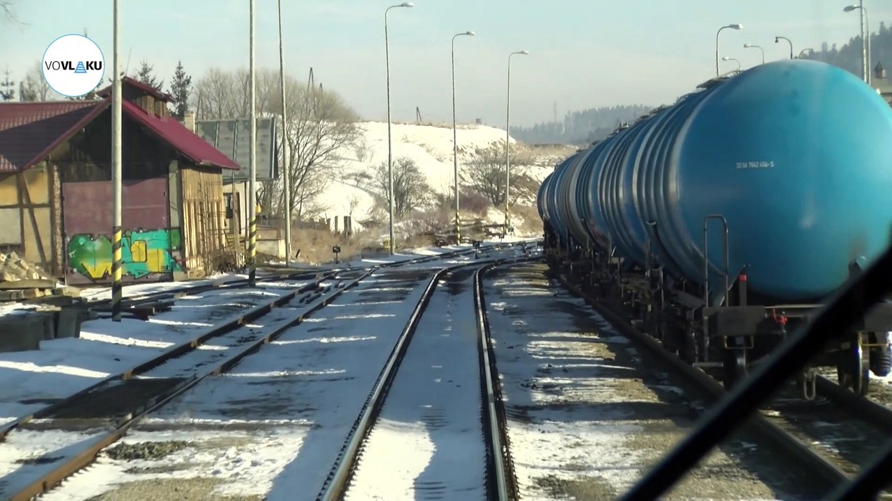 UNIKÁTNY VLAKOVÝ VIDEOPROJEKT: Zimná jazda z Popradu do Starej Ľubovne