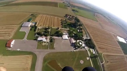 Lazio Paracadutismo, lancio di Francesco Italia