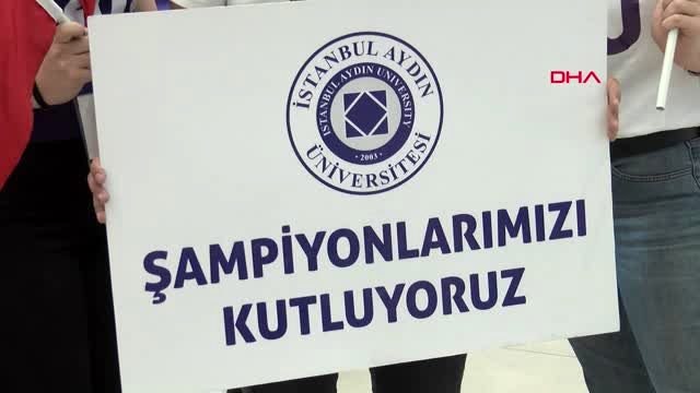 SPOR Avrupa şampiyonu İAÜ Kadın Tenis Takımı, yurda döndü