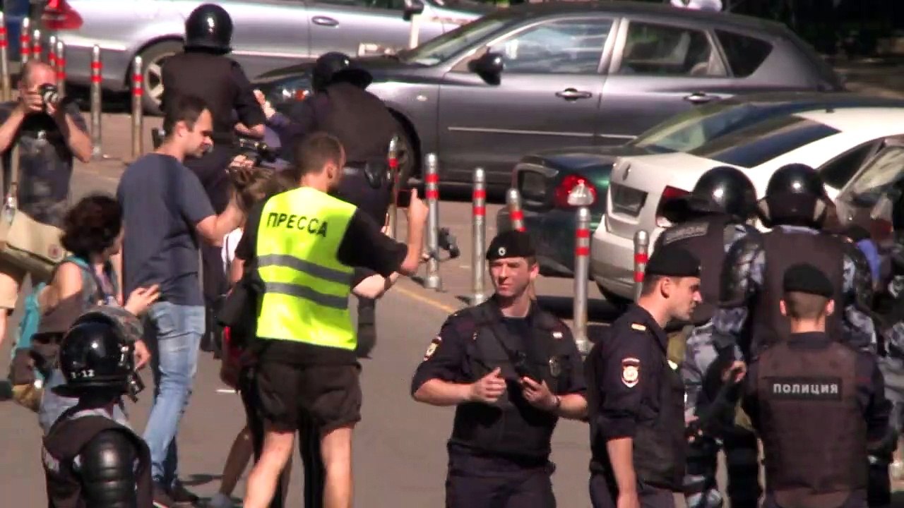 Nach 1400 Festnahmen bei Oppositionsprotest: Scharfe Kritik an Moskau