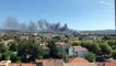 Incendie en cours sur la commune de Marignane