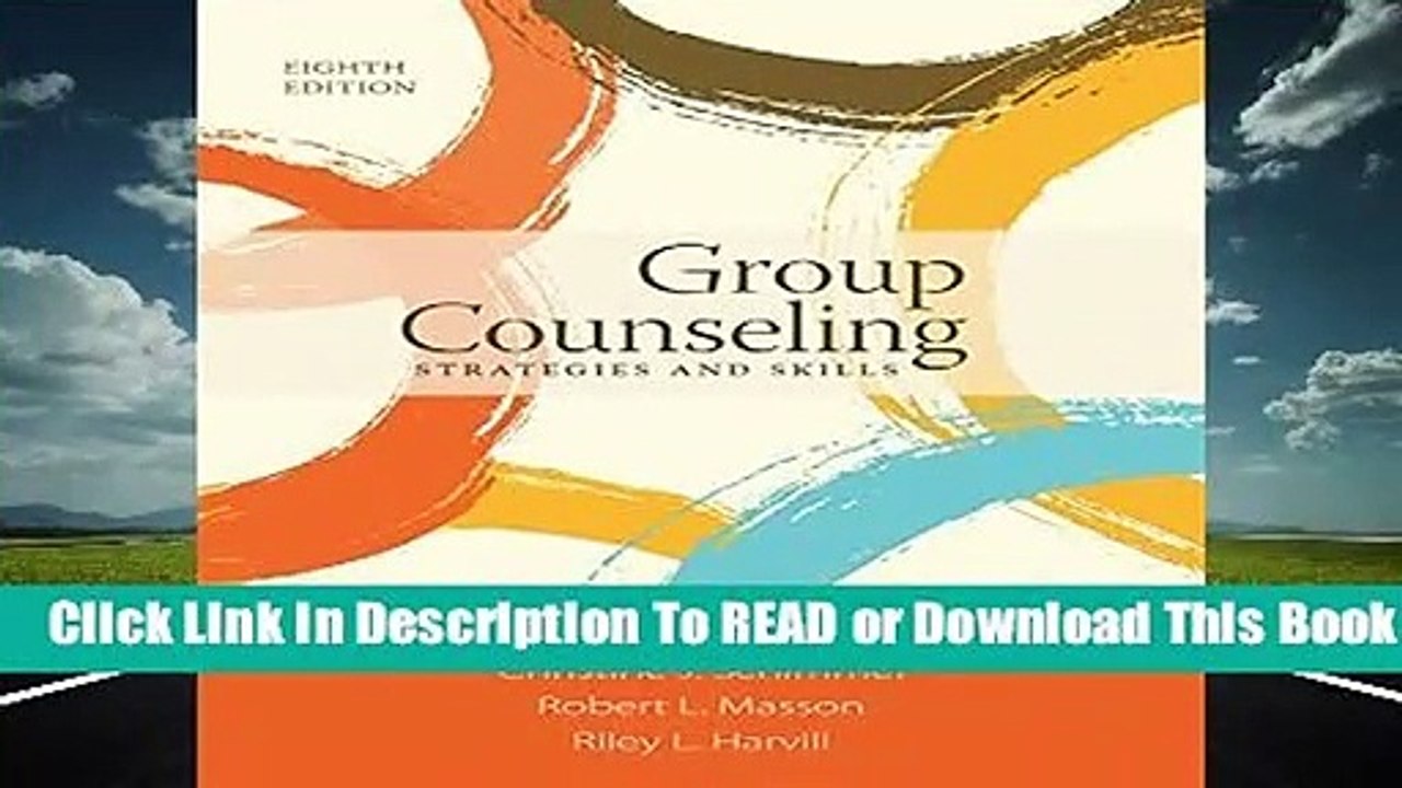 Group Counseling: Strategies and Skills