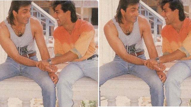 Salman Khan sends cute wishes to Sanjay Dutt on his Birthday; Check out here | FilmiBeat