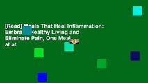 [Read] Meals That Heal Inflammation: Embrace Healthy Living and Eliminate Pain, One Meal at at
