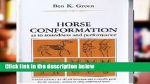 [READ] Horse Conformation As to Soundness and Performance
