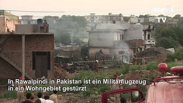 Viele Tote bei Flugzeugabsturz in Pakistan