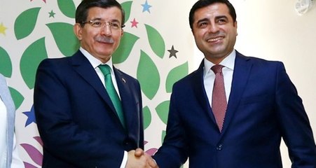 Davutoğlu, Demirtaş hakkında konuştu: Ben istifa ettikten sonra tutuklandı
