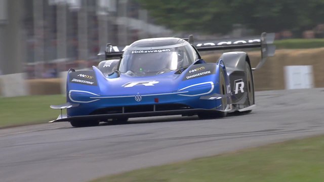 VW ID. R mit neuem Rekord beim Goodwood Festival of Speed 2019