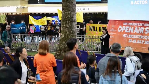 Hong Kong protesters gate-crash London East Asia Film Festival