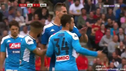 Amin Younes Goal HD - Napoli 3 - 0 Liverpool - 28.07.2019 (Full Replay)