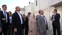 İçişleri Bakanı Soylu, Kahramanmaraş Geçici Barınma Merkezi'ni ziyaret etti