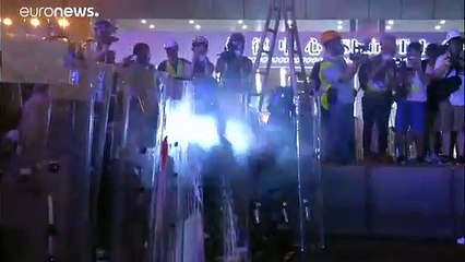 Гонконг: стычки с полицией